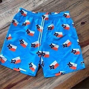Blue Texas Whataburger Men’s Lined Swim Trunks | Size XL